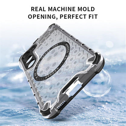 MagSafe Case for Xiaomi Redmi 15 5G / 15 4G, Techsuit, HoneyComb Shield, Black