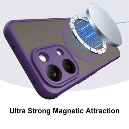 MagSafe Case for Xiaomi Redmi 17 5G / 17 4G, Techsuit, HaloFrost II, Purple