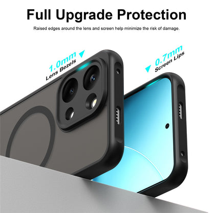 MagSafe Case for Xiaomi Redmi 17 5G / 17 4G, Techsuit, HaloFrost II, Black