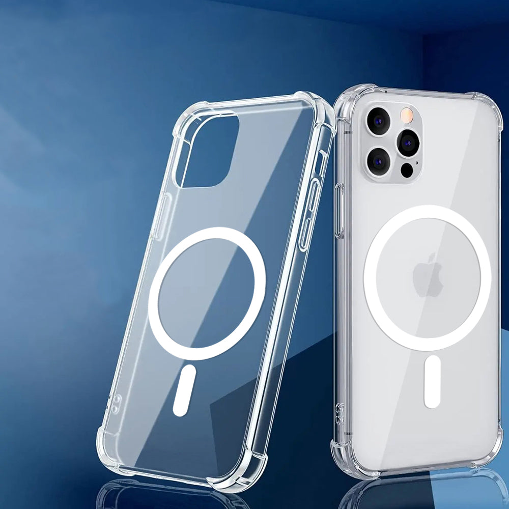 MagSafe Case for Xiaomi Redmi Note 14 4G (Regional), Techsuit, Shockproof, Transparent
