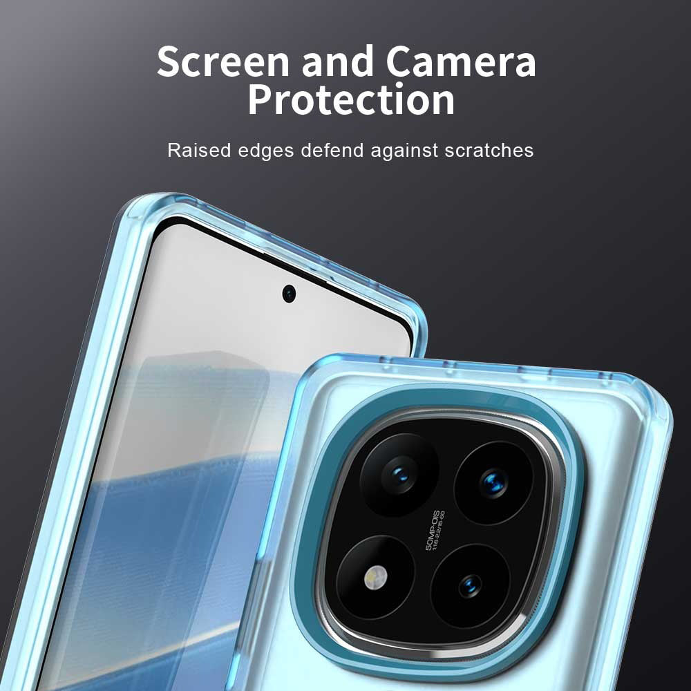 MagSafe Case for Xiaomi Redmi Note 14 Pro 4G, Techsuit, CandyCase, Blue