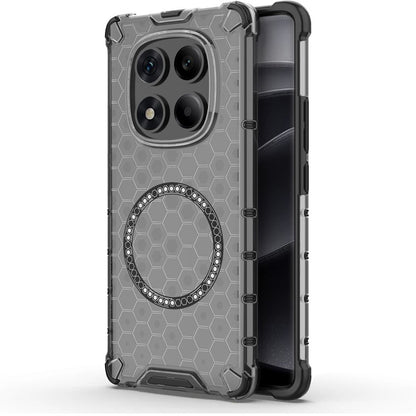 MagSafe Case for Xiaomi Redmi Note 14 Pro 4G, Techsuit, HoneyComb Shield, Black