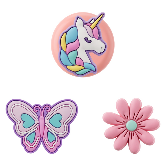 OEM Butterfly Case for Apple AirTag, Set of 3 pieces, Multicolor