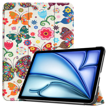 Case for Apple iPad Air 11 (2026) / iPad Air 11 (2025) / Air 11 (2024), Techsuit, FoldPro Butterfly, Multicolor