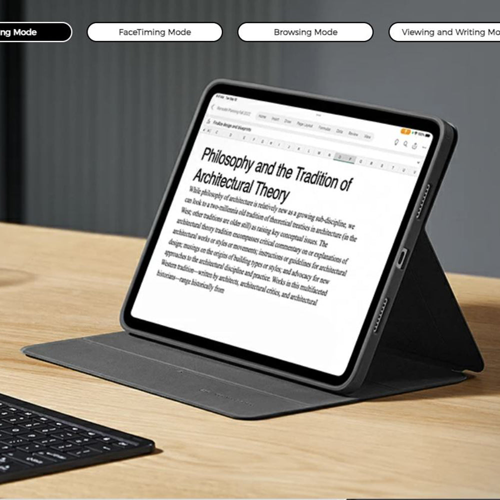 Case for Apple iPad Pro 11 (2024), ESR, Rebound Hybrid, Gray