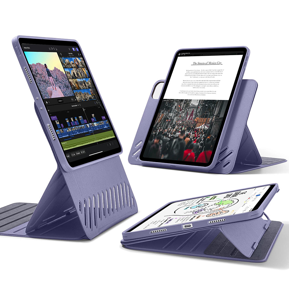 Case for Apple iPad Pro 11 (2024), ESR, Shift, Purple
