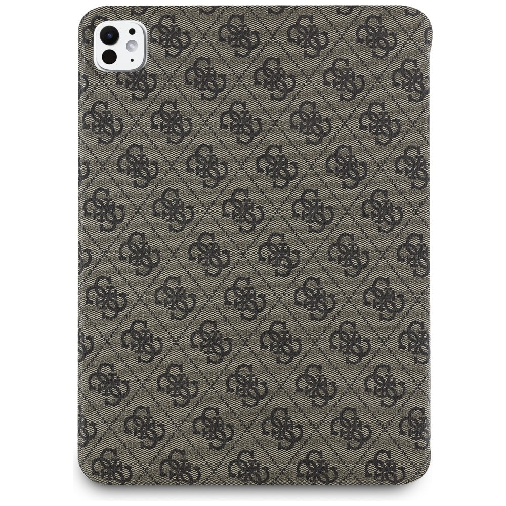 Case for Apple iPad Pro 11 (2024), Guess, 4G Big Logo, Brown