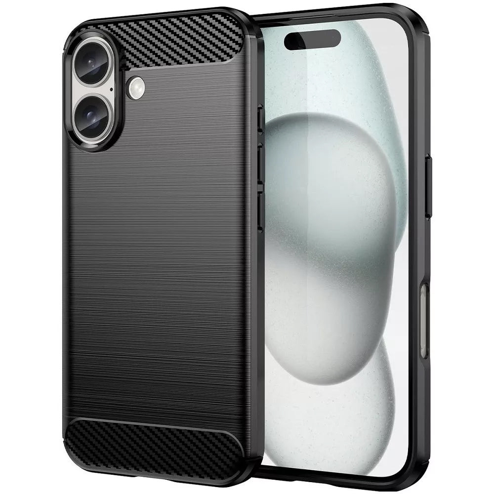 Case for Apple iPhone 16 Plus, OEM, Carbon, Black