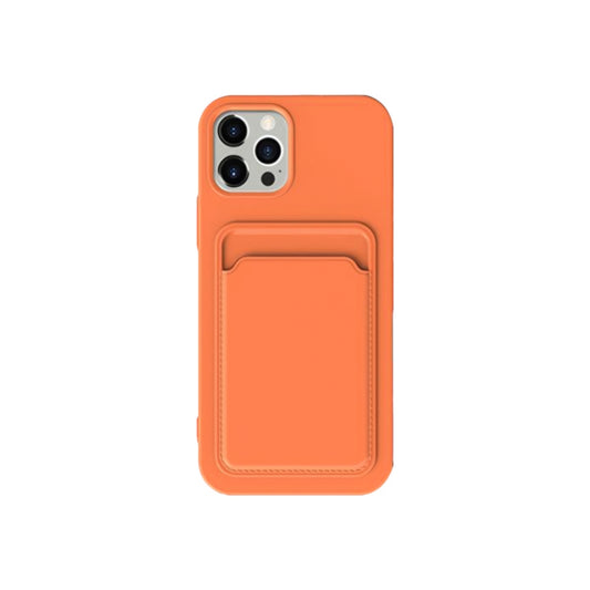 Case for Apple iPhone 15 Pro, XO Design, Card Slot, Orange