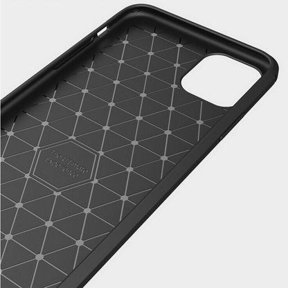 Case for Apple iPhone 12 / 12 Pro, Techsuit, Carbon, Black