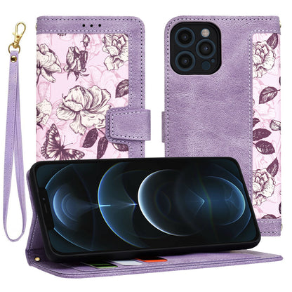 Case for Apple iPhone 12 Pro Max, Techsuit, FlipCraft, Purple