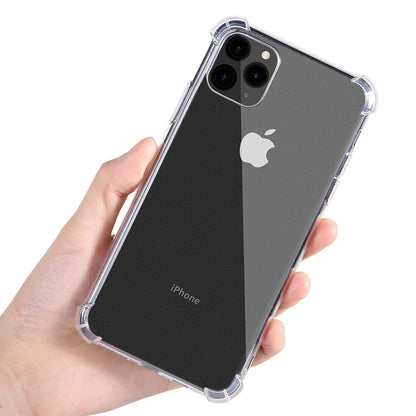 Case for Apple iPhone 13 Pro Max, Techsuit, Shockproof Clear, Transparent