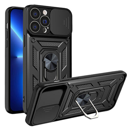 Case for Apple iPhone 13 Pro, Techsuit, CamShield, Black