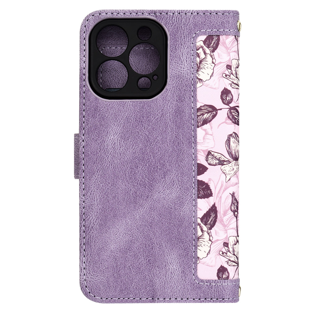 Case for Apple iPhone 13 Pro, Techsuit, FlipCraft, Purple