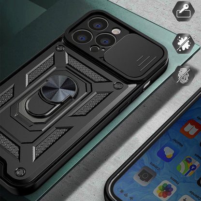 Case for Apple iPhone 13, Techsuit, CamShield, Black
