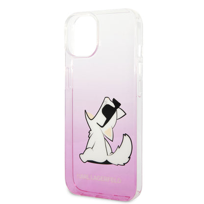 Case for Apple iPhone 14 Plus, Karl Lagerfeld, Choupette Fun, Pink