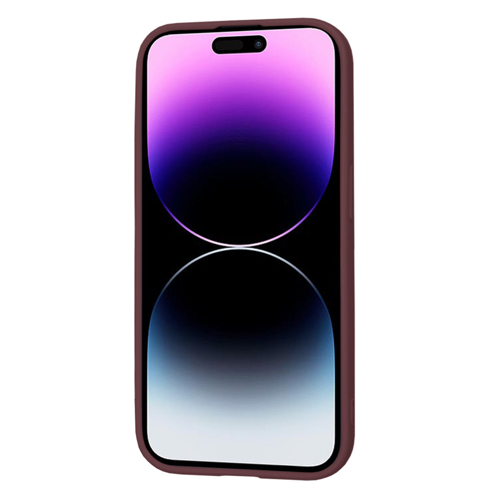 Case for Apple iPhone 14 Pro, Techsuit, SoftFlex, Cherry Red