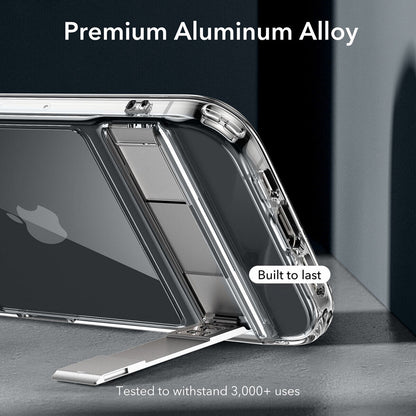 Case for Apple iPhone 15 Plus, ESR, Air Shield Boost Kickstand, Transparent