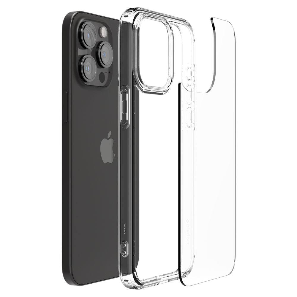 Case for Apple iPhone 15 Pro Max, Spigen, Ultra Hybrid, Transparent