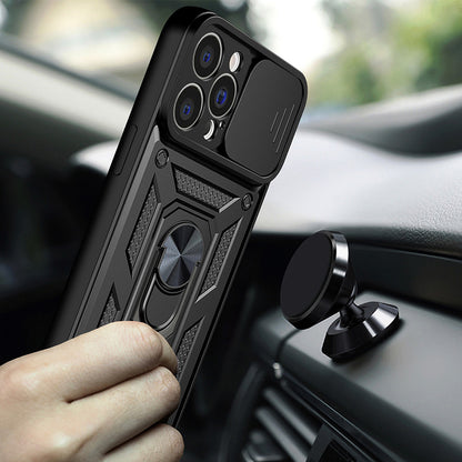 Case for Apple iPhone 15, Techsuit, CamShield, Black