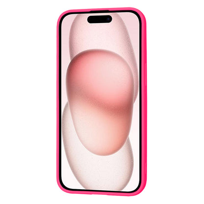Case for Apple iPhone 15, Techsuit, SoftFlex, Dark Pink