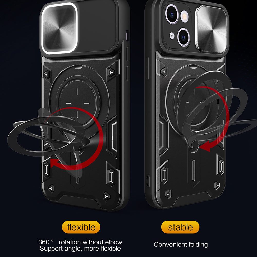 Case for Apple iPhone 16 Plus, Techsuit, CamGuard Pro, Blue
