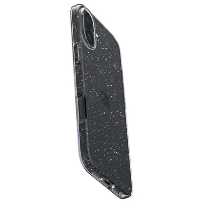 Case for Apple iPhone 16, Spigen, Liquid Crystal Glitter, Transparent ACS08192