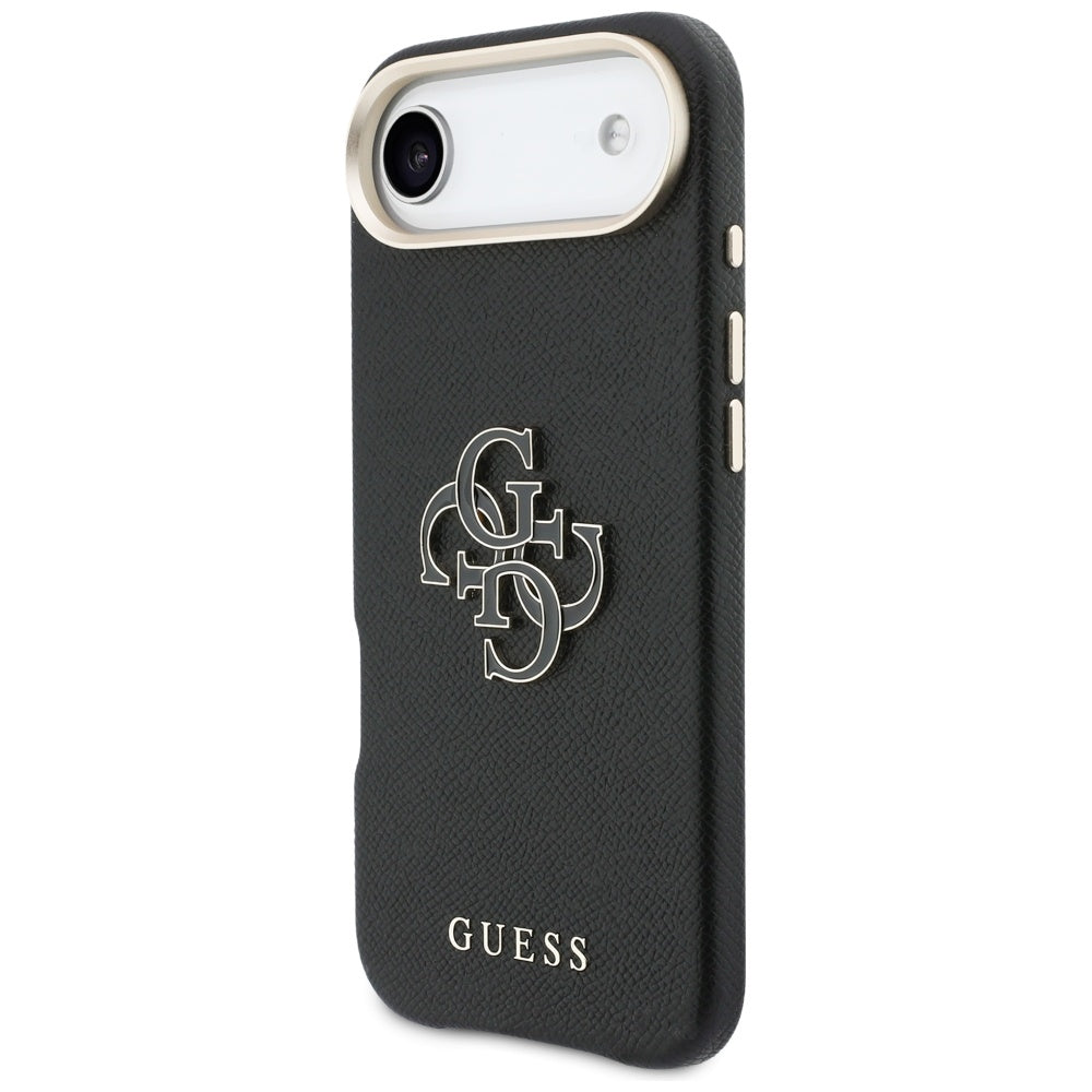 Case for Apple iPhone 17 Air, Guess, Resin Logo, Black