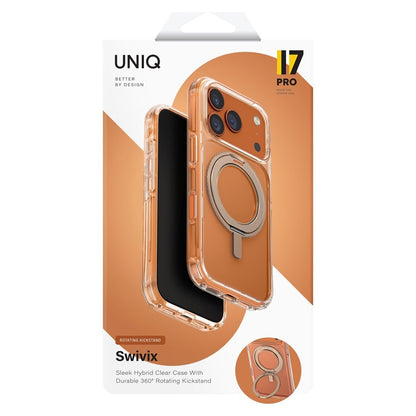 Case for Apple iPhone 17 Pro Max, UNIQ, Swivix, Gold