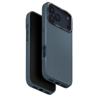 Case for Apple iPhone 17 Pro, UNIQ, Lyden Leatherette, Blue