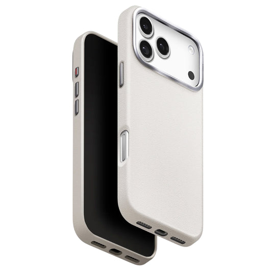 Case for Apple iPhone 17 Pro, UNIQ, Lyden Leatherette, Grey