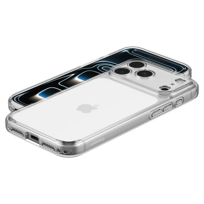 Case for Apple iPhone 18 Pro / 17 Pro, Spigen, Ultra Hybrid, Transparent ACS12153