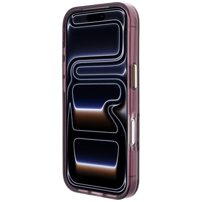 Case for Apple iPhone 18 Pro Max / 17 Pro Max, Karl Lagerfeld, IML Big Signature Resin Logo Metal Frame, Burgundy
