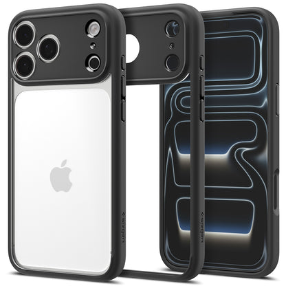 Case for Apple iPhone 18 Pro Max / 17 Pro Max, Spigen, Ultra Hybrid, Matte Black ACS12117