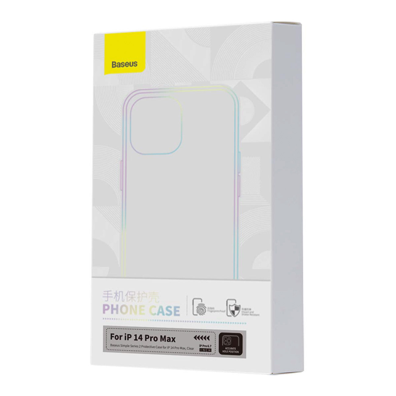 Case for Apple iPhone 14 Pro Max, Baseus, Simple 2, Transparent 