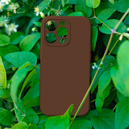 Case for Apple iPhone 18 Pro / 17 Pro, OEM, Silicone, Brown