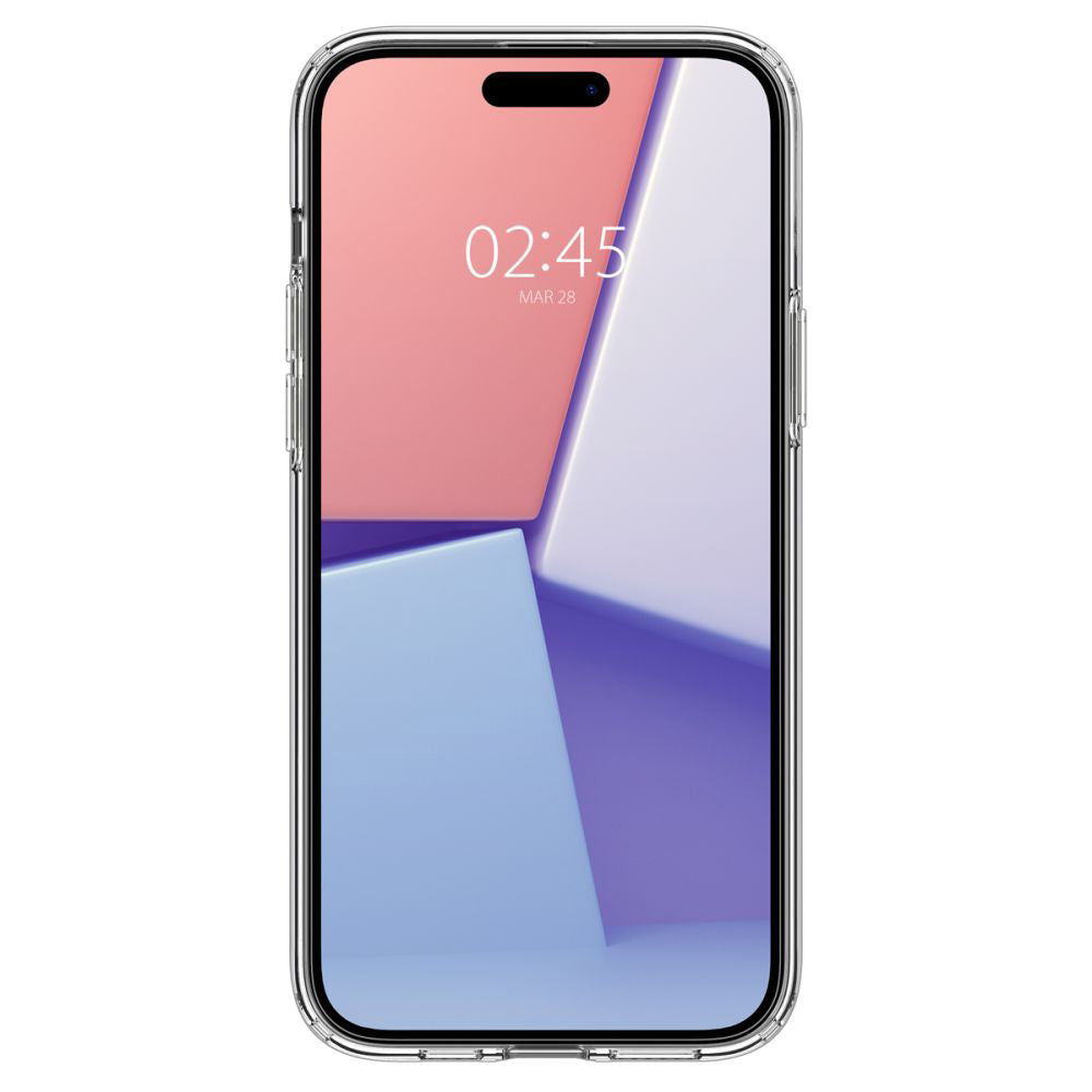 Case for Apple iPhone 15, Spigen, Liquid Crystal, Transparent