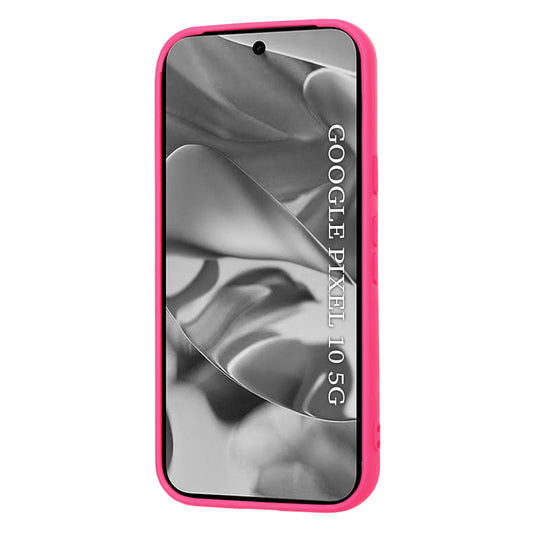 Case for Google Pixel 10 Pro / 10, Techsuit, SoftFlex, Dark Pink