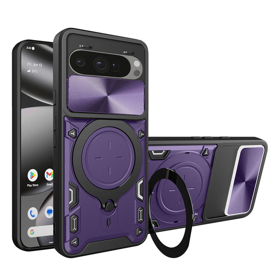 Case for Google Pixel 10 Pro XL, Techsuit, CamGuard Pro, Purple