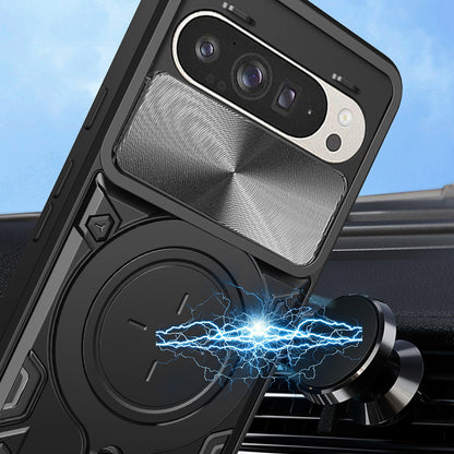 Case for Google Pixel 10 Pro XL, Techsuit, CamGuard Pro, Black