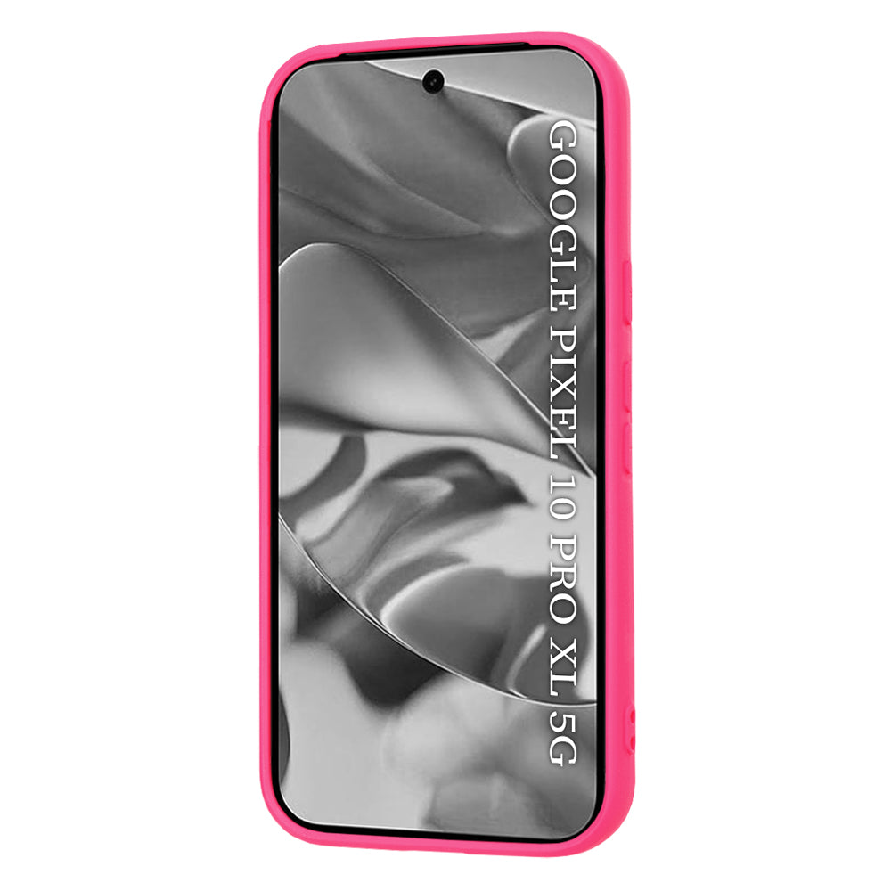 Case for Google Pixel 10 Pro XL, Techsuit, SoftFlex, Dark Pink
