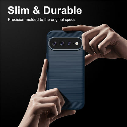 Case for Google Pixel 11 Pro / 11, Techsuit, Carbon, Blue