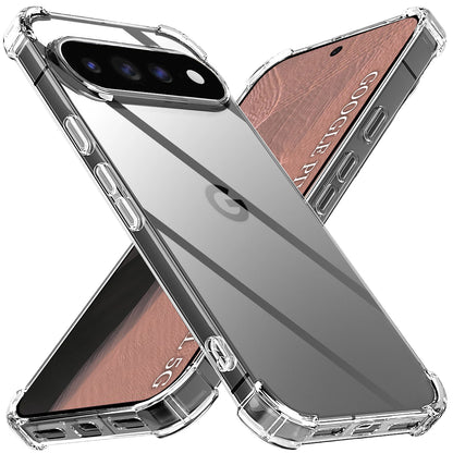 Case for Google Pixel 11 Pro XL, Techsuit, Shockproof Clear, Transparent