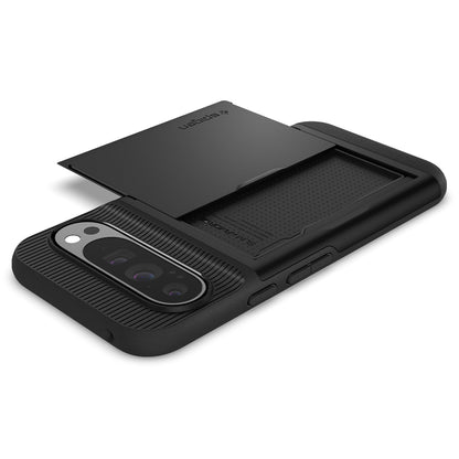 Case for Google Pixel 9 Pro XL, Spigen, Slim Armor CS, Black ACS07729