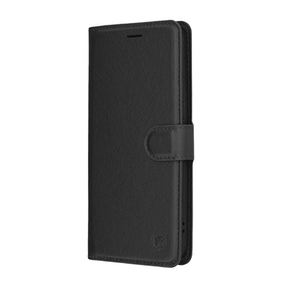 Case for Honor 400 Pro, Techsuit, Leather Folio, Black