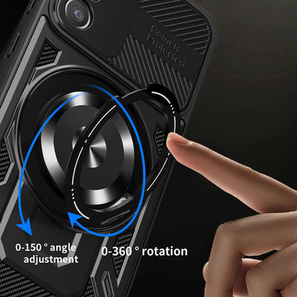 Case for Honor 400 Smart 4G / X7d 4G / 400 Smart 5G, Techsuit, RuggedCam, Black