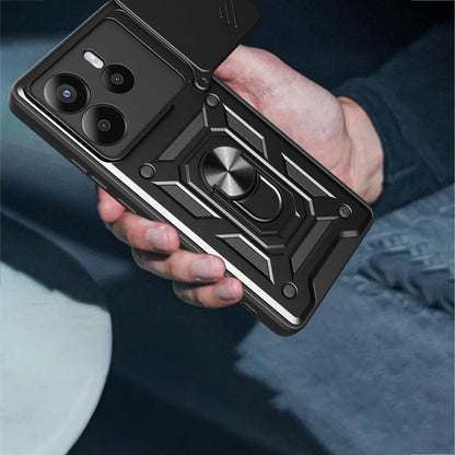 Case for Honor 400, Techsuit, CamShield, Black