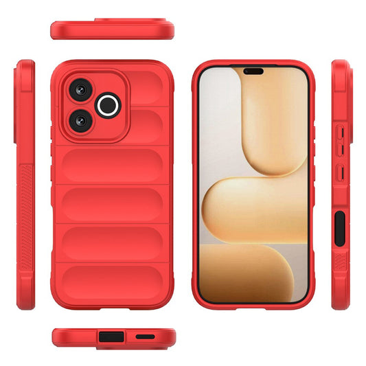 Case for Honor 600 Lite, Techsuit, Magic Shield, Red