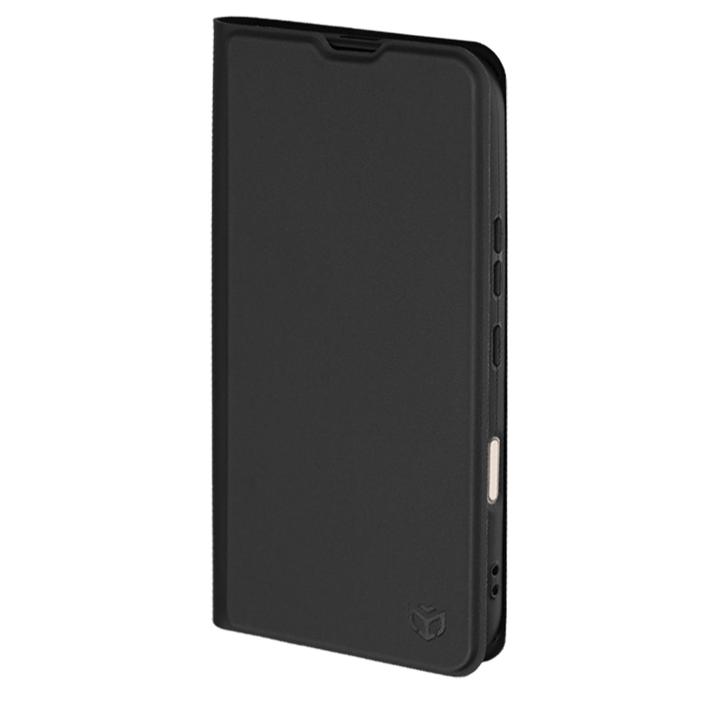Case for Honor 600 Pro, Techsuit, Magskin Book, Black