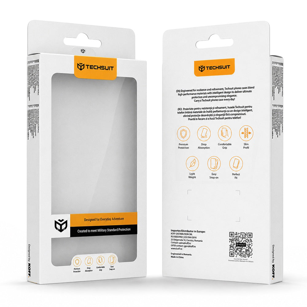Case for Honor 600 Smart, Techsuit, CamGuard Pro, Purple